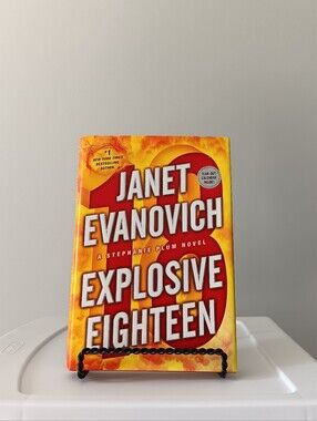 Janet Evanovich Explosive Eighteen Hardcover Stephanie Plum Novel Series Fiction